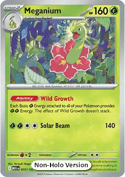 Meganium (xMEG 010) #010