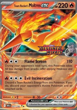 Team Rocket's Moltres ex (xDRI 031) #031