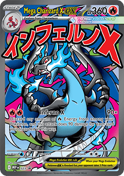 Mega Charizard X ex #023