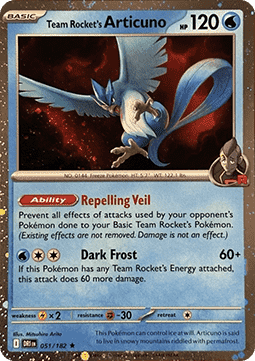 Team Rocket's Articuno (xDRI 051) #051