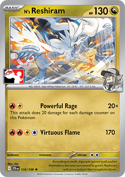 Reshiram de N #116