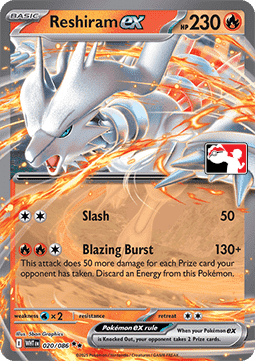 Reshiram ex #020