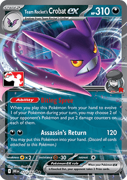 Team Rocket's Crobat ex #122