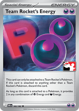 Team Rocket's Energy #182