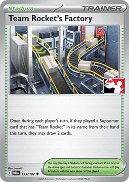 Team Rocket's Factory #173