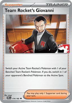 Team Rocket's Giovanni #174