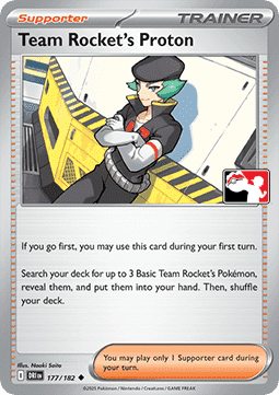 Team Rocket's Proton #177