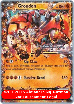 Groudon ex #085