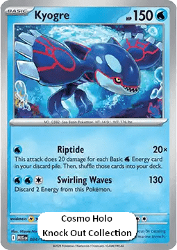Kyogre (xMEG 034) #034