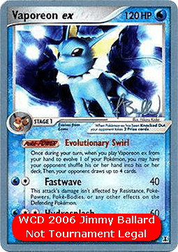 Vaporeon ex #110