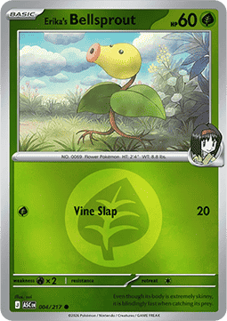 Erika's Bellsprout #004 — Ascended Heroes: Additionals