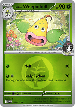 Erika's Weepinbell #005 — Ascended Heroes: Additionals