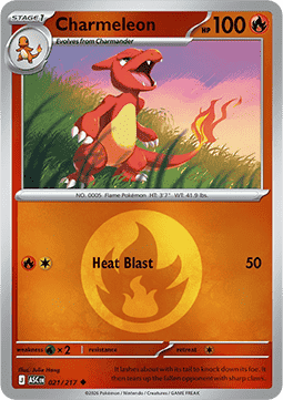 Charmeleon #021 — Ascended Heroes: Additionals