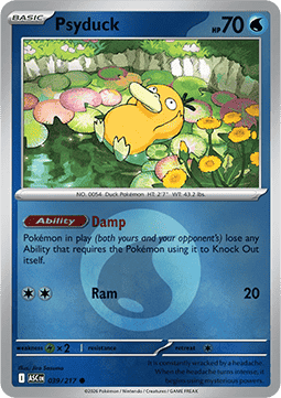 Psyduck #039 — Ascended Heroes: Additionals