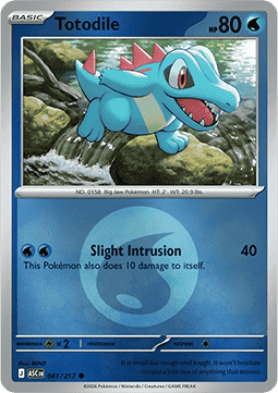 Totodile #041 — Ascended Heroes: Additionals