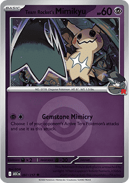 Mimiqui de la Team Rocket #097