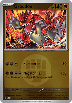 Groudon #108
