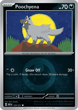 Poochyena #128 — Ascended Heroes: Additionals