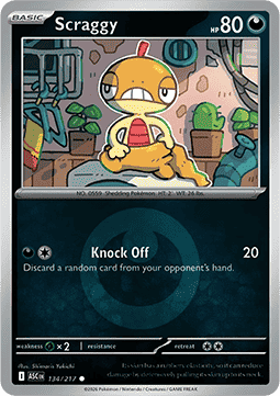 Scraggy #134 — Ascended Heroes: Additionals