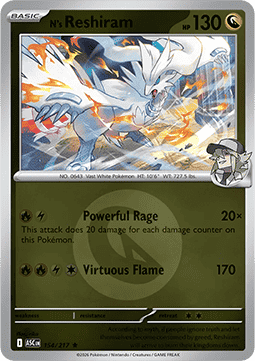 N's Reshiram #154