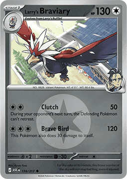 Larry's Braviary #174 — Ascended Heroes: Additionals