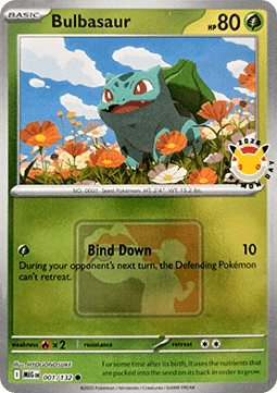 Bulbasaur (xMEG 001) #001