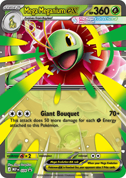 Mega Meganium ex #034