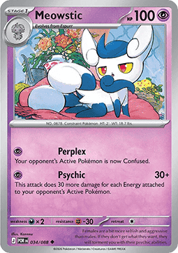 Meowstic #034