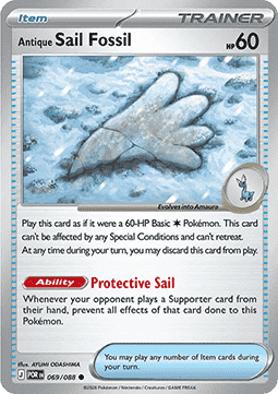 Antique Sail Fossil #069 — Perfect Order: Additionals
