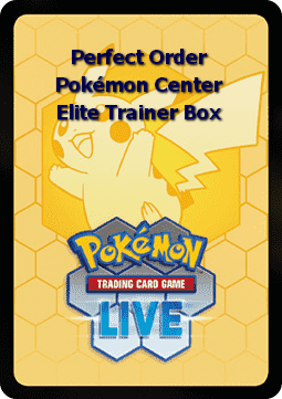 Perfect Order Live Code Card: Pokémon Center Elite Trainer Box (xPOR) #null