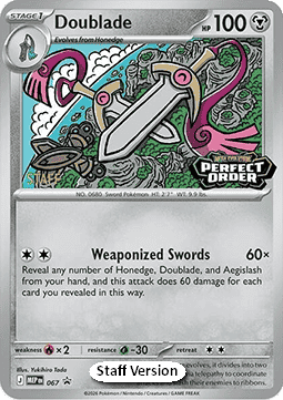 Doublade #067 — MEP Black Star Promos