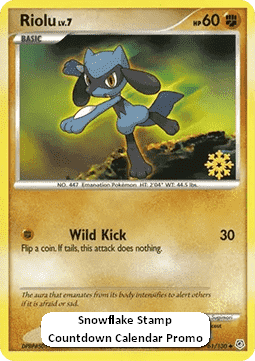 Riolu Lv.7 #61 — Diamond & Pearl
