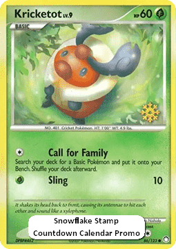 Kricketot Lv.9 #86 — Mysterious Treasures
