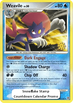 Weavile Lv.30 #40 — Maravilhas Secretas