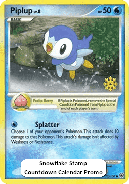 Piplup Lv.8 #72 — Majestic Dawn