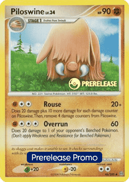 Piloswine Lv.34 #46 — Stormfront