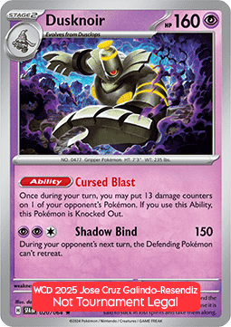 Dusknoir #25020