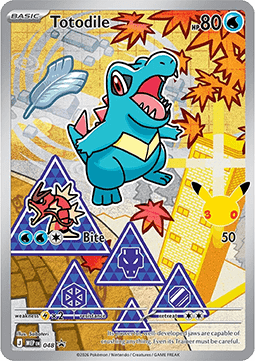 Totodile #048