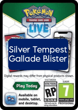 Live Code Card (Gallade Blister) #null — Tempête Argentée