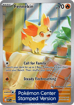 Fennekin #080 — MEP Black Star Promos
