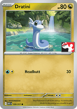 Dratini #null — Play! Pokémon Prize Pack Series Nine