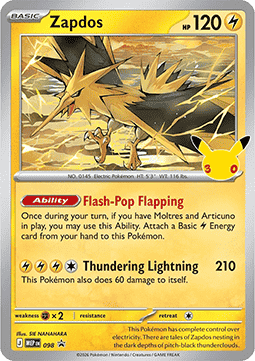 Zapdos #098
