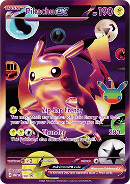 Pikachu ex #109