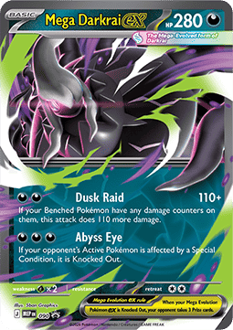 Mega Darkrai ex #090 — MEP Black Star Promos