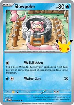 Slowpoke (30C 016) #016 — 30th Celebration