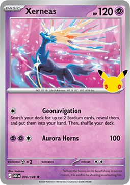Xerneas (30C 076) #076 — 30th Celebration