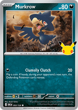 Murkrow (30C 093) #093 — 30th Celebration