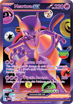 Mewtwo ex (30C 157) #157 — 30th Celebration