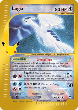 Lugia (30C AQ 149) #149 — Celebración 30.º Aniversario