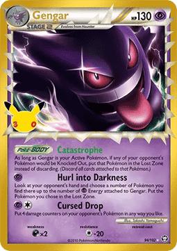 Gengar (30C TM 94) #94 — 30ᵉ Anniversaire